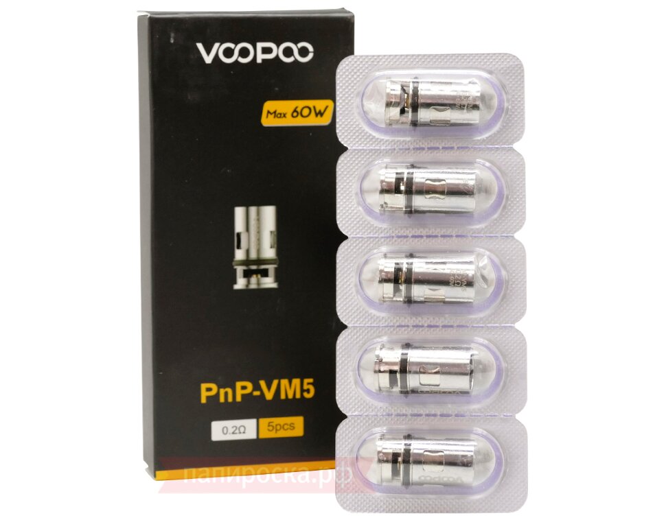 VOOPOO PnP-VM5 сменные испарители